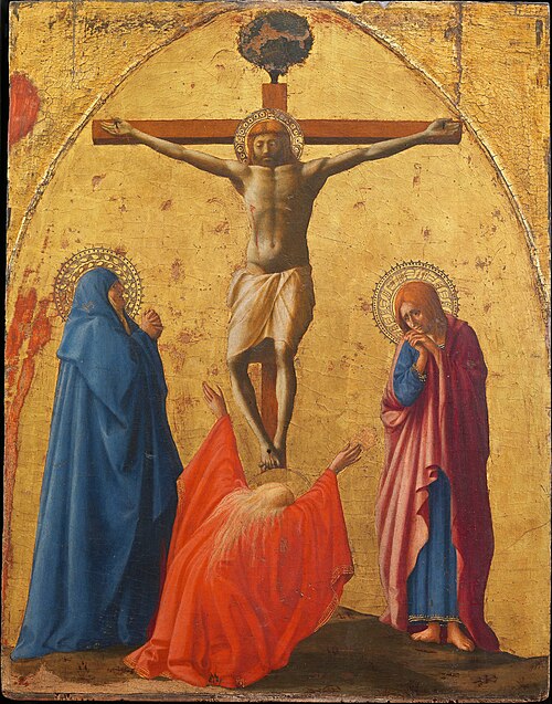 Crucifixion, 1426, Masaccio