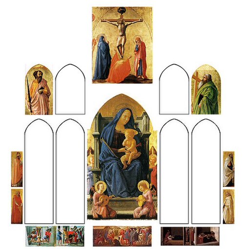 Pisa Polyptych, 1426, Masaccio