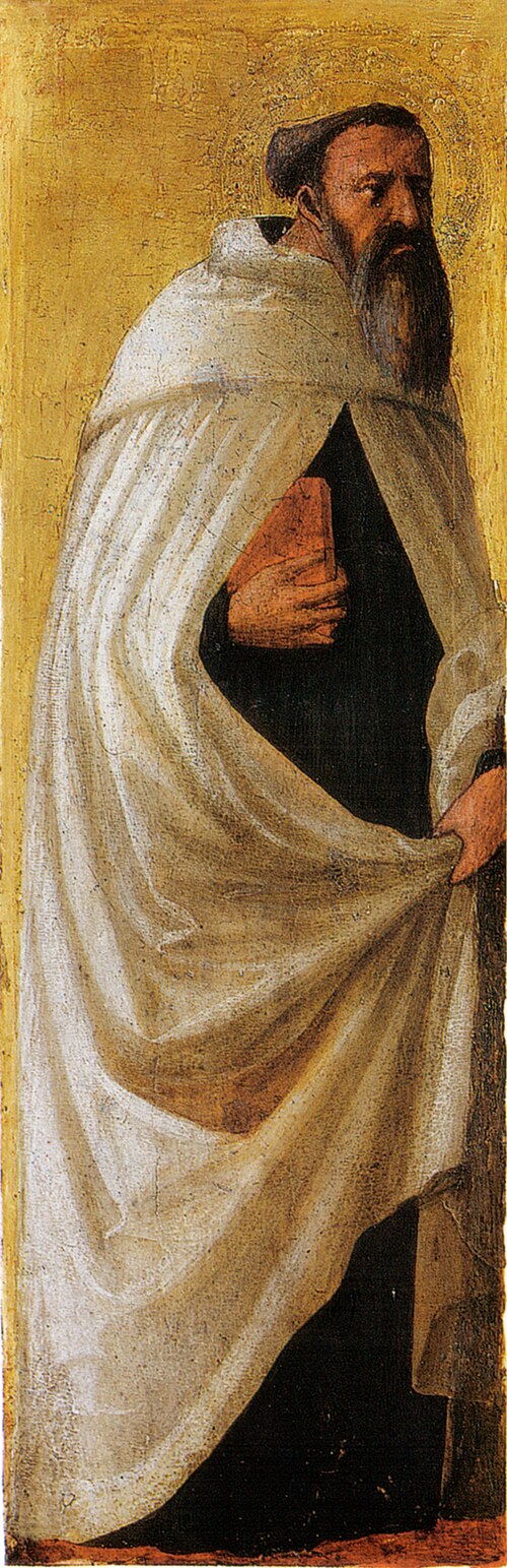 A Bearded Carmelite Saint, 1426, Masaccio
