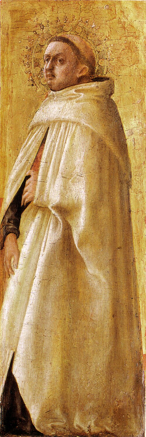 A Beardless Carmelite Saint, 1426, Masaccio