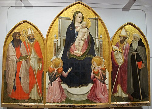Triptyque de San Giovenale, 1422, Masaccio