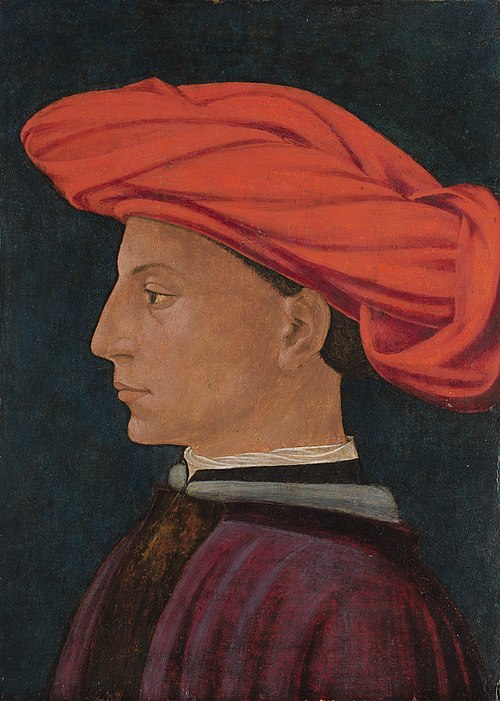 A Young Man in a scarlet turban, 1426, Masaccio
