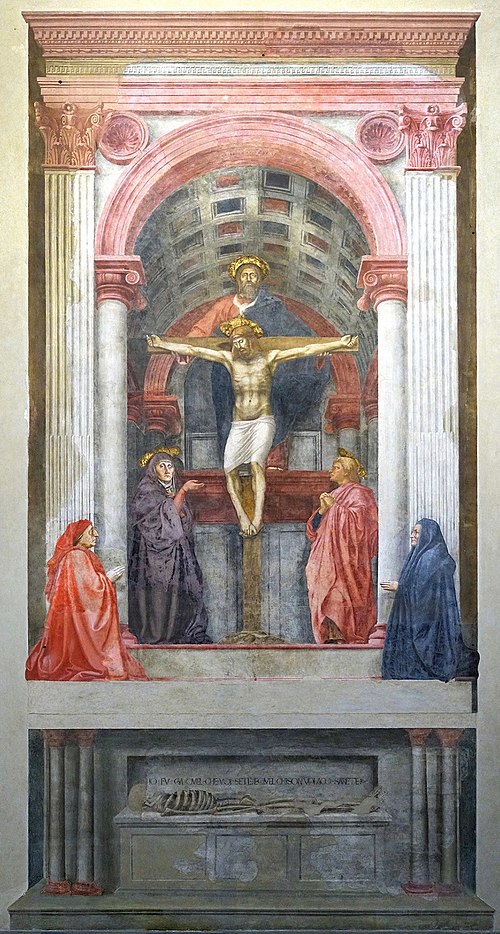 Holy Trinity, 1420, Masaccio