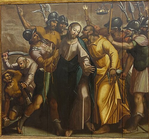 Beijo de Judas, 1608, Domingos Vieira Serrão