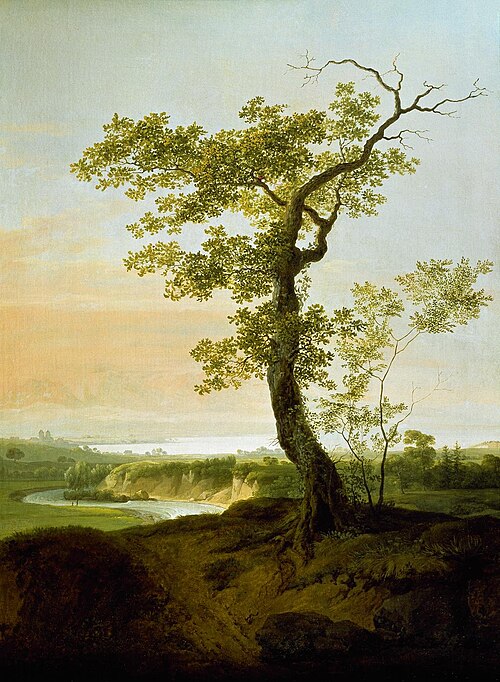 View of the Lake Geneva Close to Veyrier, 1778, Jens Juel