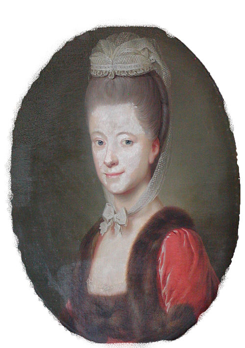 Porträt der Agnete Marie Hielmstierne (1753-1838), 1770, Jens Juel