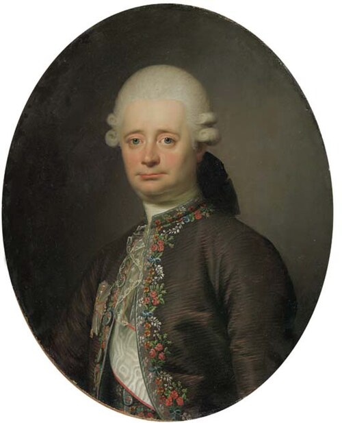 Portrait of Baron Otto Blome (1735-1803), 1777, Jens Juel