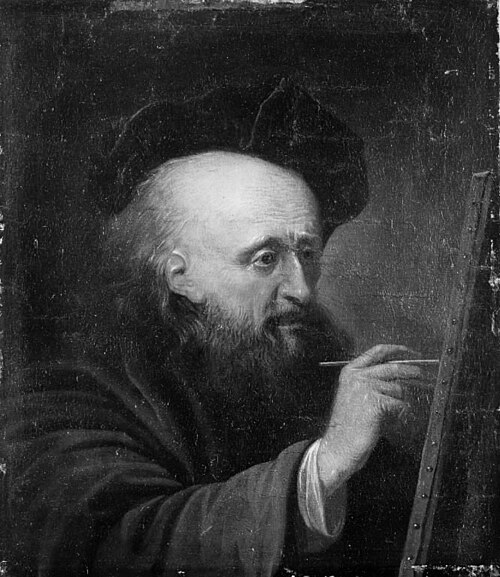 En aldrende maler, 1789, Jens Juel