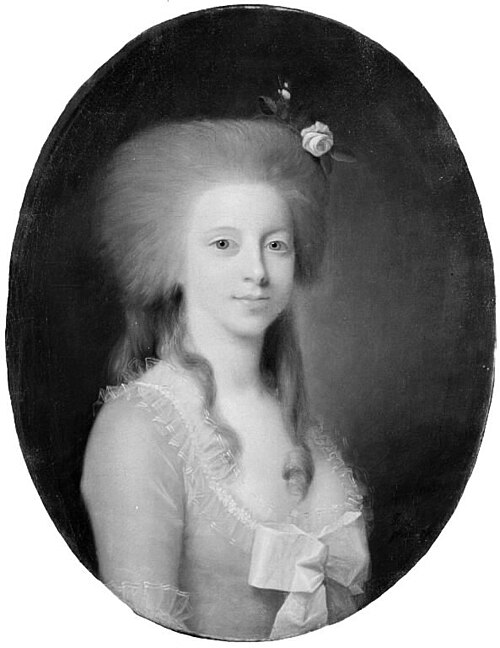 Grevinde Margarethe Moltke, f. Løvenskiold, 1786, Jens Juel