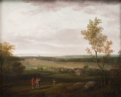 View of the Country near Jægerspris, 1782, Jens Juel