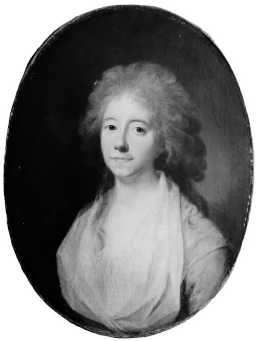 Elisabeth (Lisa) de la Calmette, f. baronesse Iselin, 1831, Jens Juel