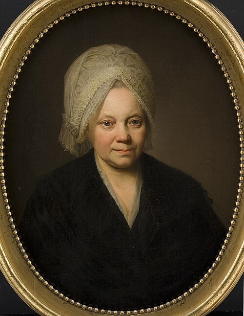 Ane Margrethe Abildgaard, f. Bastholm. Maleren N.A. Abildgaards moder, 1781, Jens Juel