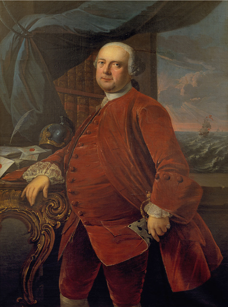 Postmester Frederik Carl Harboe (?), 1764, Jens Juel