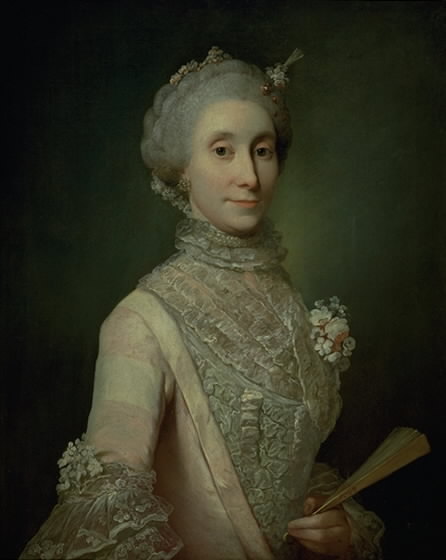 Portrait of Countess Caroline Schimmelmann(?), 1768, Jens Juel