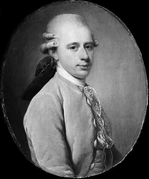 Generalpostdirektør Frederik Hauch som ung, 1776, Jens Juel