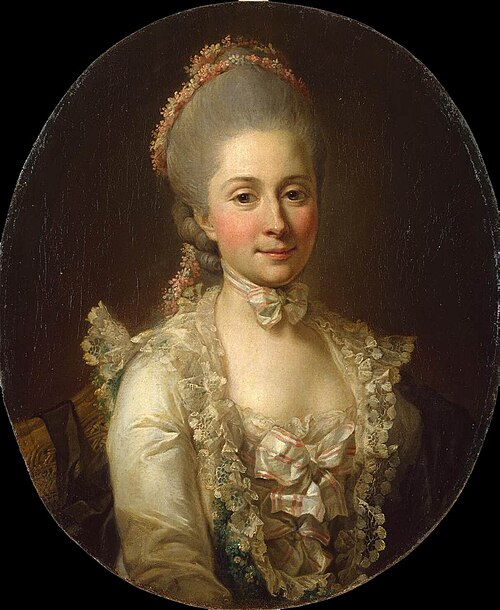 Portrait de femme, 1773, Jens Juel