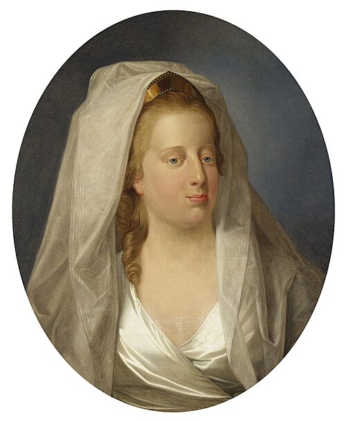 Caroline Matilda, Queen of Denmark (1751-75), 1772, Jens Juel