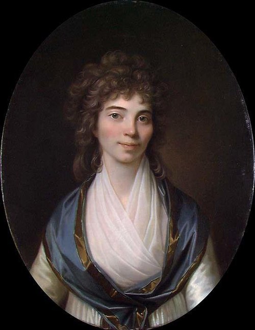 Portrait of Anne Cathrine Collett (1768-1846), 1800, Jens Juel
