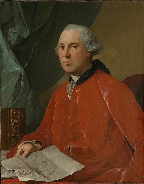Portrait of Lauritz Christian Steen, 1766, Jens Juel
