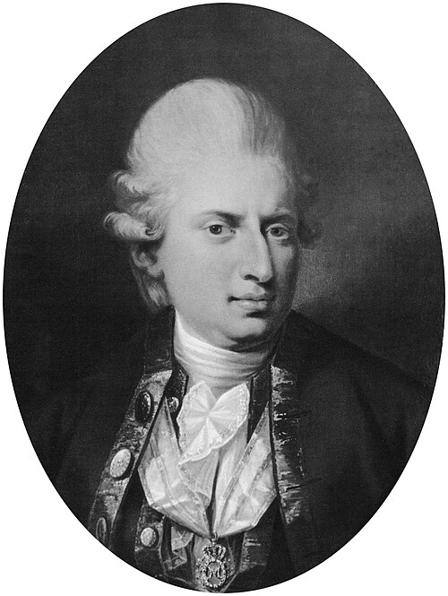 Portrait de Johann Frederik Struensee, 1771, Jens Juel