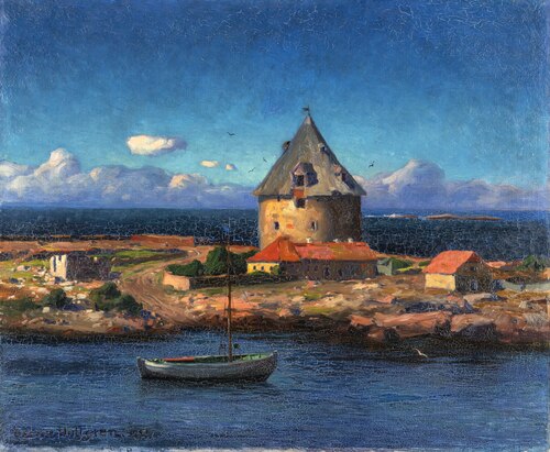 View from Christiansö, 1899, Oscar Hullgren