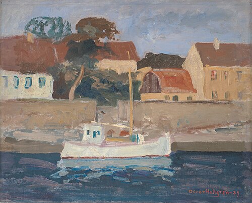 Night, Christiansø, 1939, Oscar Hullgren
