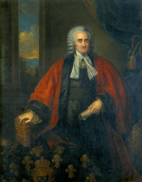 portrait d'Étienne Benoist de la Grandière, 1786, Jacques Delorge