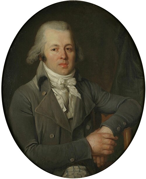 Portrait de Jean-Louis Chalmel, 1796, Louis François Durrans