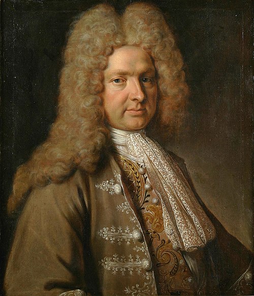 portrait de Philippe Néricault Destouches, 1725, Étienne-Odot Garot Dubuisson