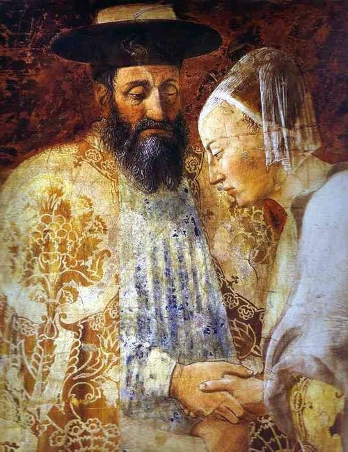 Solomon and Sheba, 1454, Piero della Francesca
