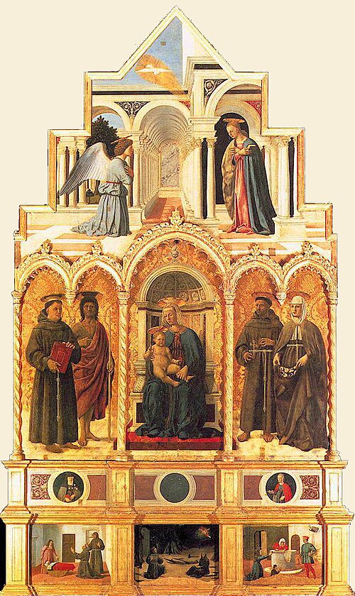Polyptyque de Sant'Antonio, 1469, Piero della Francesca
