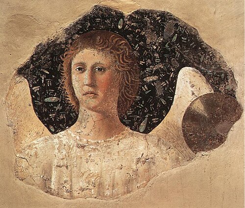 Angel, 1452, Piero della Francesca