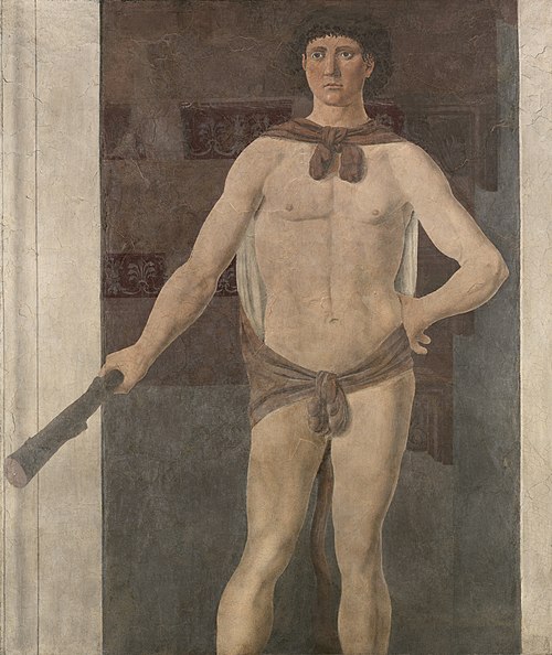 Hercules, 1465, Piero della Francesca