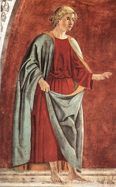 The Prophet Ezekiel, 1458, Piero della Francesca