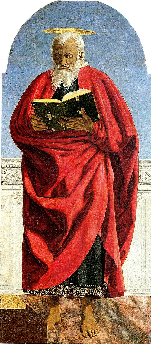 St. John the Evangelist, 1454, Piero della Francesca