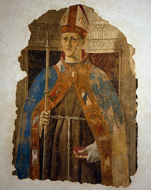 Saint Louis of Toulouse, 1460, Piero della Francesca