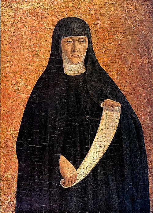 An Augustinian Nun (Saint Monica), 1454, Piero della Francesca