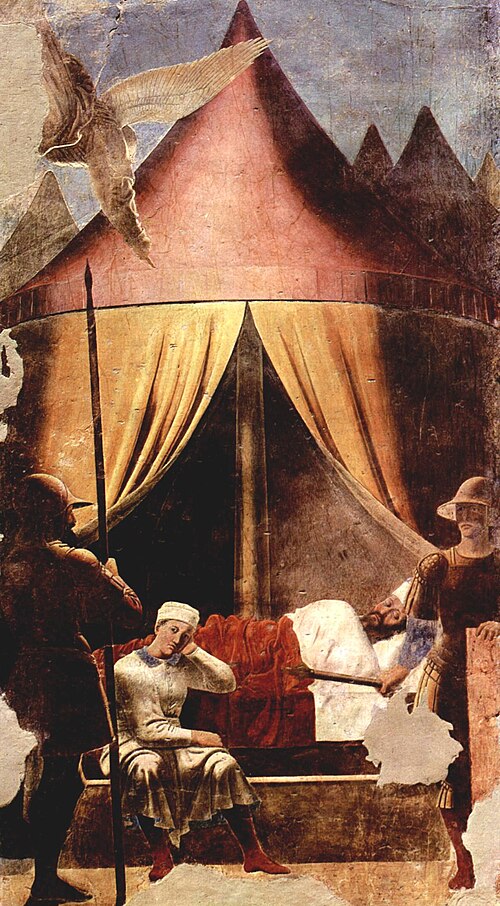 Constantine's Dream, 1458, Piero della Francesca