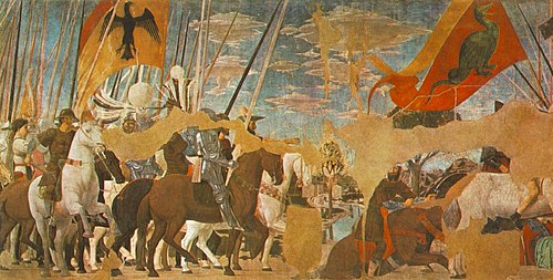 The Battle of Constantine, 1458, Piero della Francesca