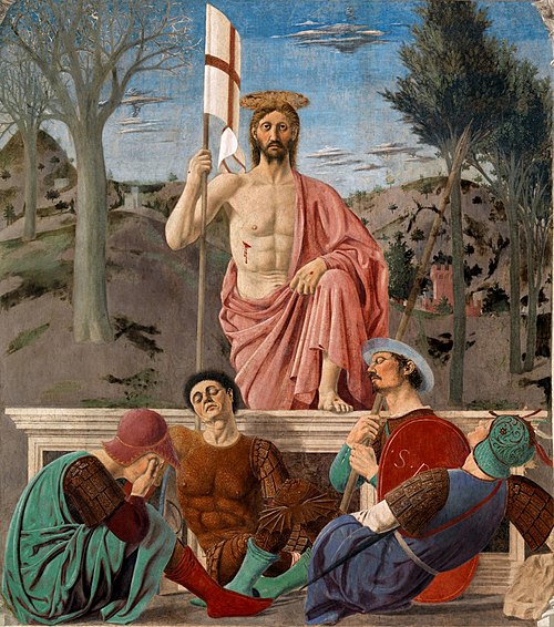 The Resurrection, 1463, Piero della Francesca