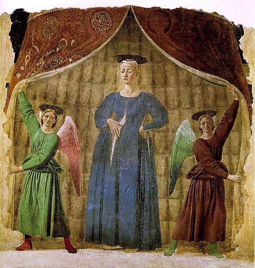 Madonna del Parto, 1455, Piero della Francesca