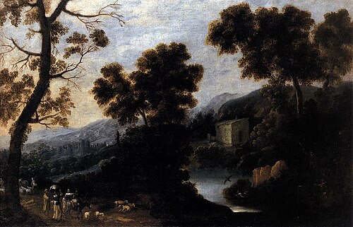 Landscape with Figures, 1660, Ignacio de Iriarte