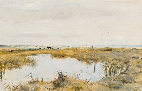 Uggerby Å ved Vesterhavet 1921, 1921, Valdemar Henrik Nicolai Irminger