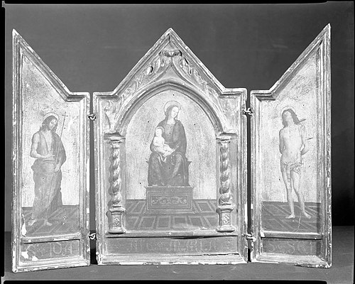 Madonna and Child with Saints, after Perugino, , Le Pérugin