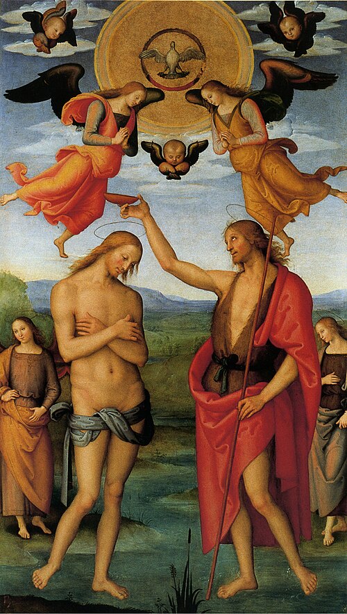 Baptism of Christ, 1507, Le Pérugin