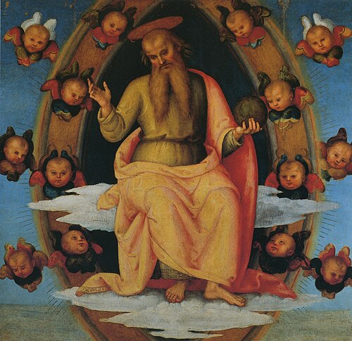 The eternal blessing giver, 1523, Le Pérugin