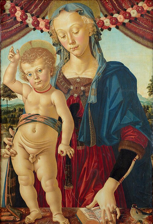 Vierge à l'Enfant, 1470, Le Pérugin