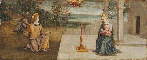 The Annunciation, 1510, Le Pérugin
