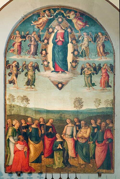 Assunzione della Vergine, 1500, Le Pérugin