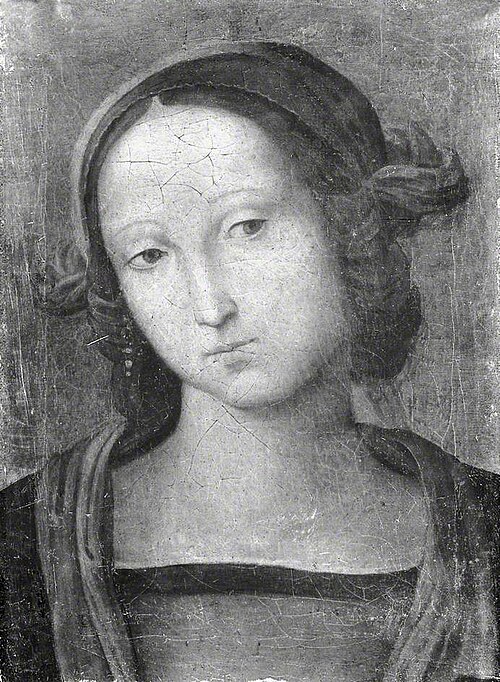 The Head of the Virgin, , Le Pérugin